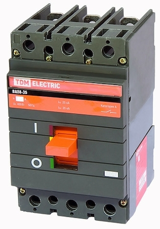 TDM ELECTRIC SQ0707-0096 Автоматический выключатель ВА88-35 3Р 250А 35кА с электронным расцепителемTDM